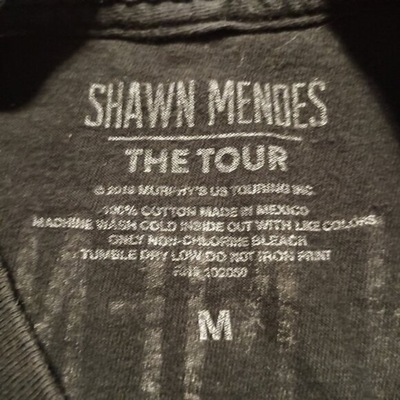 Shawn Mendes Concert Tour T-Shirt - Medium // 2019 Music Pop Graphic tee shirt - Picture 7 of 10